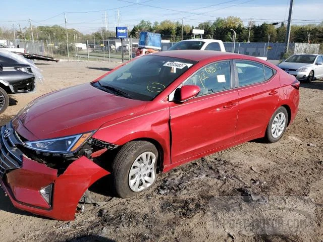 hyundai elantra 2020 kmhd74lf7lu106667