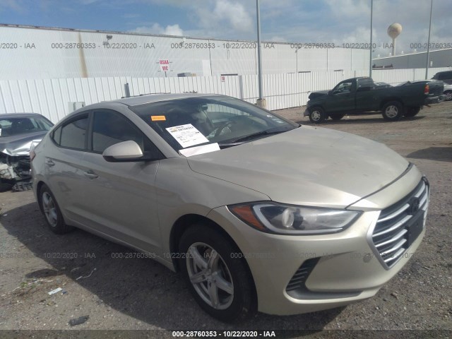 hyundai elantra 2017 kmhd74lf8hu078742