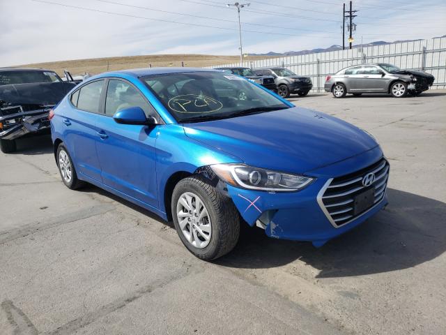 hyundai elantra se 2017 kmhd74lf8hu082922