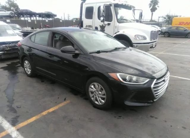 hyundai elantra 2017 kmhd74lf8hu083410