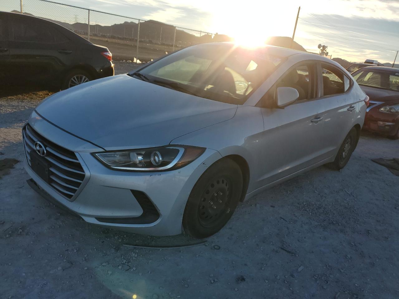 hyundai elantra 2017 kmhd74lf8hu085027