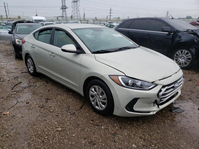 hyundai elantra se 2017 kmhd74lf8hu087232