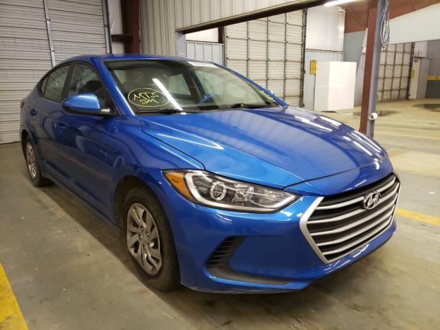 hyundai elantra se 2017 kmhd74lf8hu093905