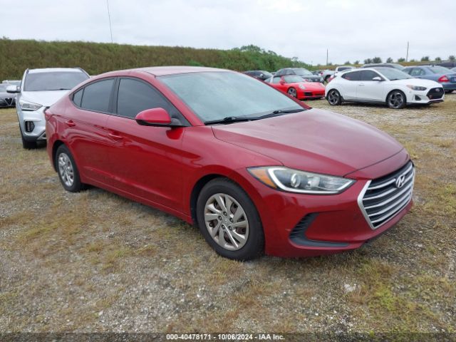 hyundai elantra 2017 kmhd74lf8hu110329