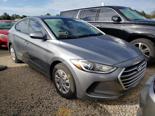 hyundai elantra se 2017 kmhd74lf8hu114090