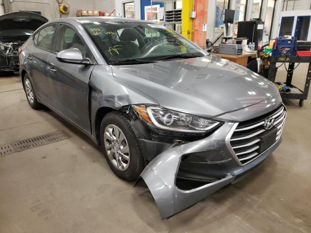 hyundai elantra se 2017 kmhd74lf8hu114736