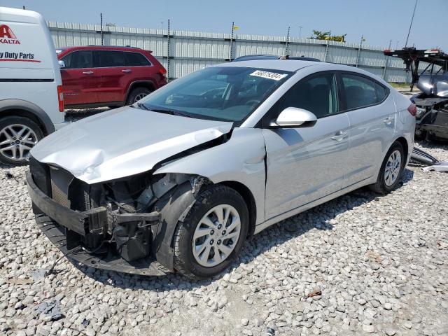 hyundai elantra 2017 kmhd74lf8hu115496