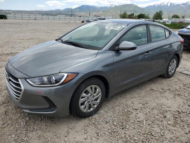 hyundai elantra 2017 kmhd74lf8hu128393