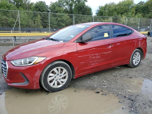 hyundai elantra se 2017 kmhd74lf8hu364977