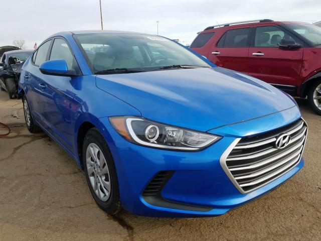 hyundai elantra se 2017 kmhd74lf8hu406998