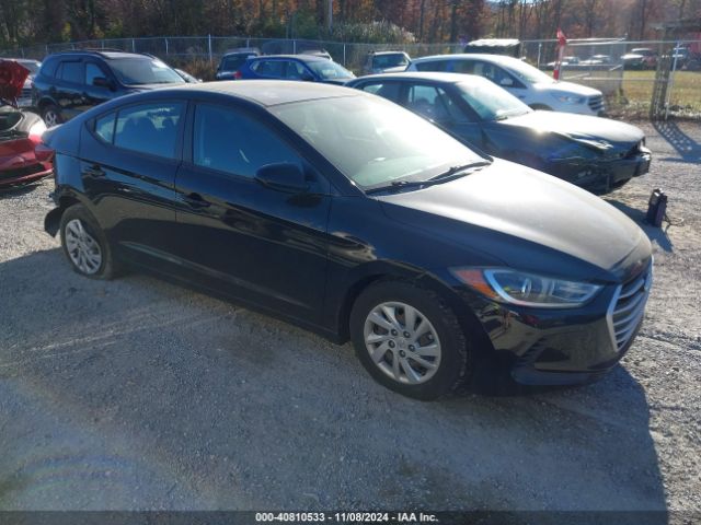 hyundai elantra 2018 kmhd74lf8ju449484