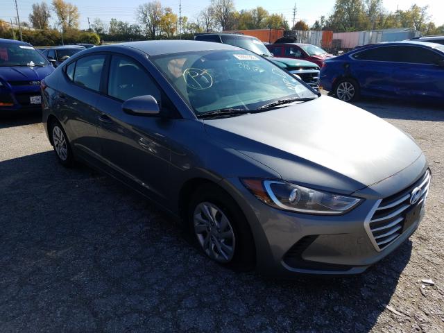 hyundai elantra se 2018 kmhd74lf8ju452854