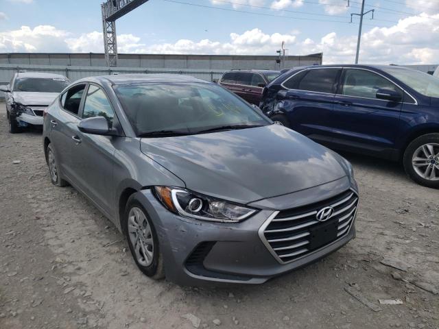 hyundai elantra se 2018 kmhd74lf8ju453101