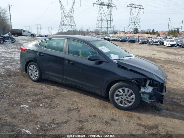 hyundai elantra 2018 kmhd74lf8ju467709