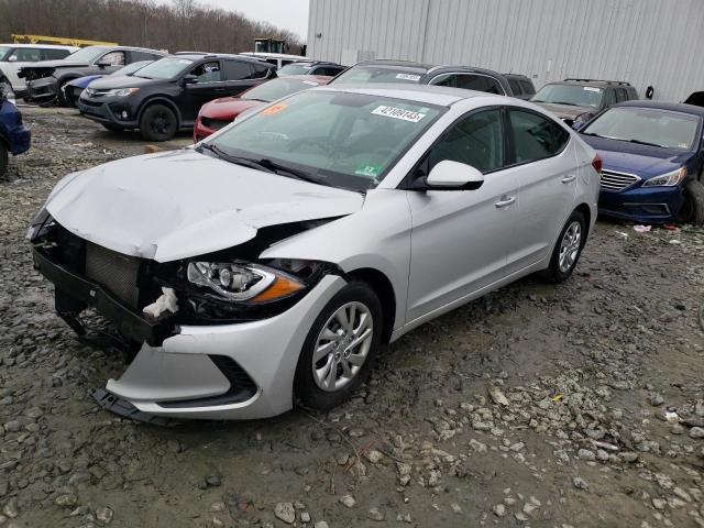 hyundai elantra se 2018 kmhd74lf8ju503138