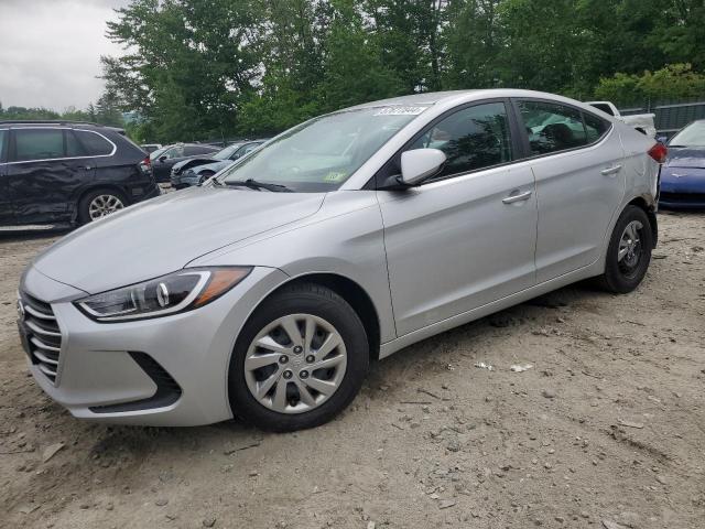 hyundai elantra 2018 kmhd74lf8ju510462