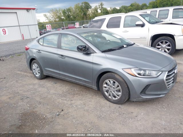 hyundai elantra 2018 kmhd74lf8ju576879