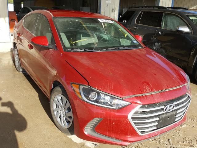 hyundai elantra se 2018 kmhd74lf8ju613624