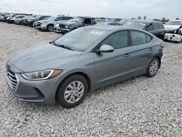 hyundai elantra se 2018 kmhd74lf8ju614000