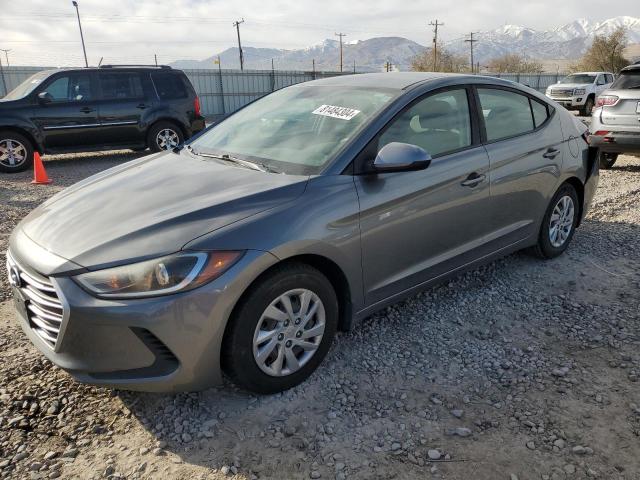 hyundai elantra se 2018 kmhd74lf8ju614014