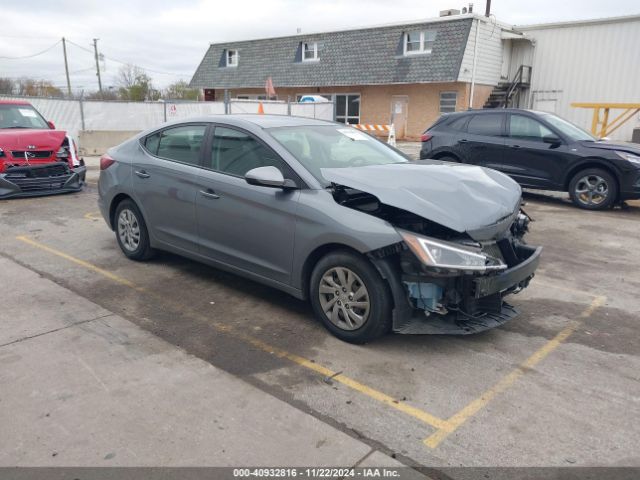 hyundai elantra 2019 kmhd74lf8ku818815