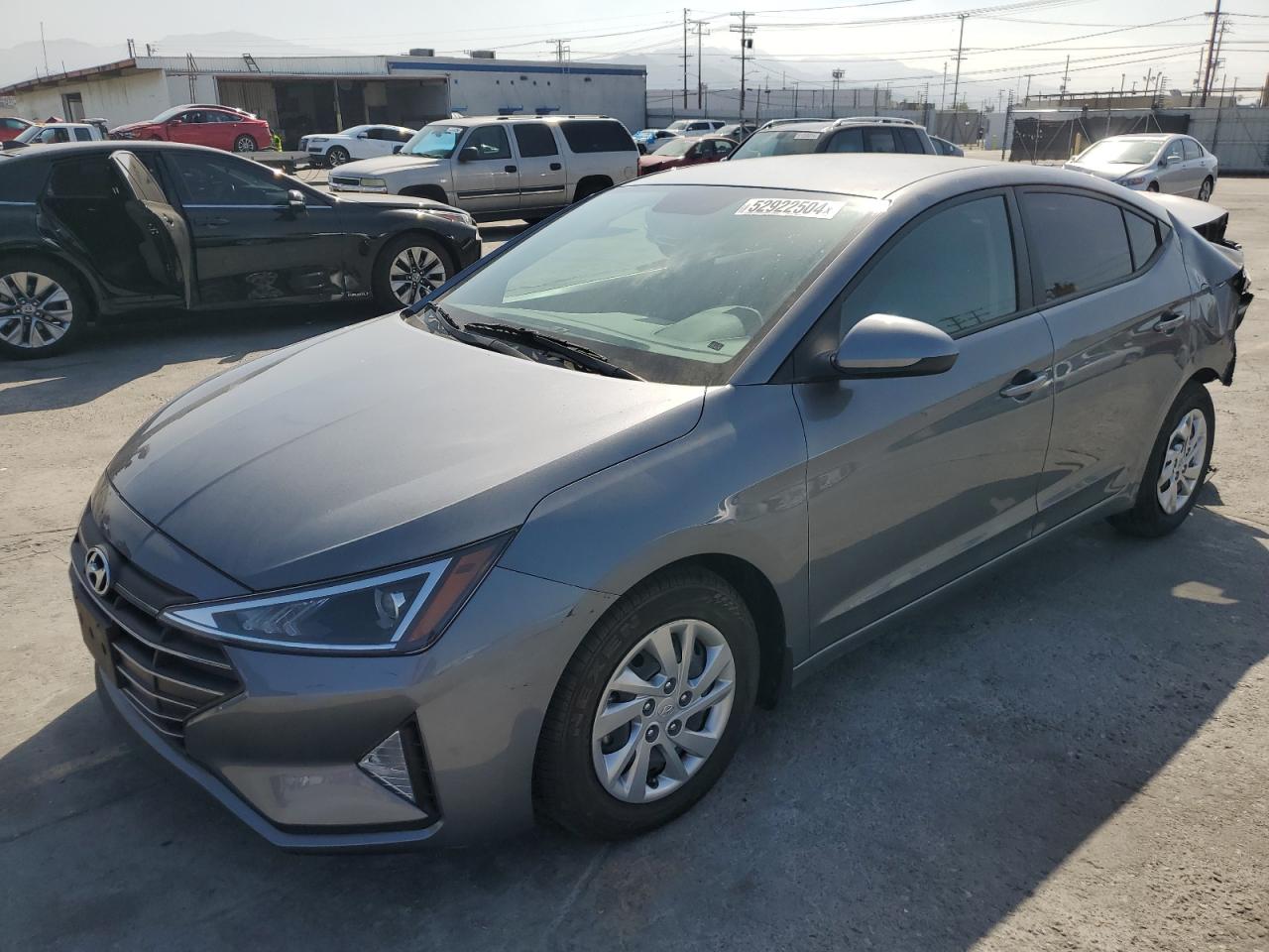 hyundai elantra 2019 kmhd74lf8ku824808