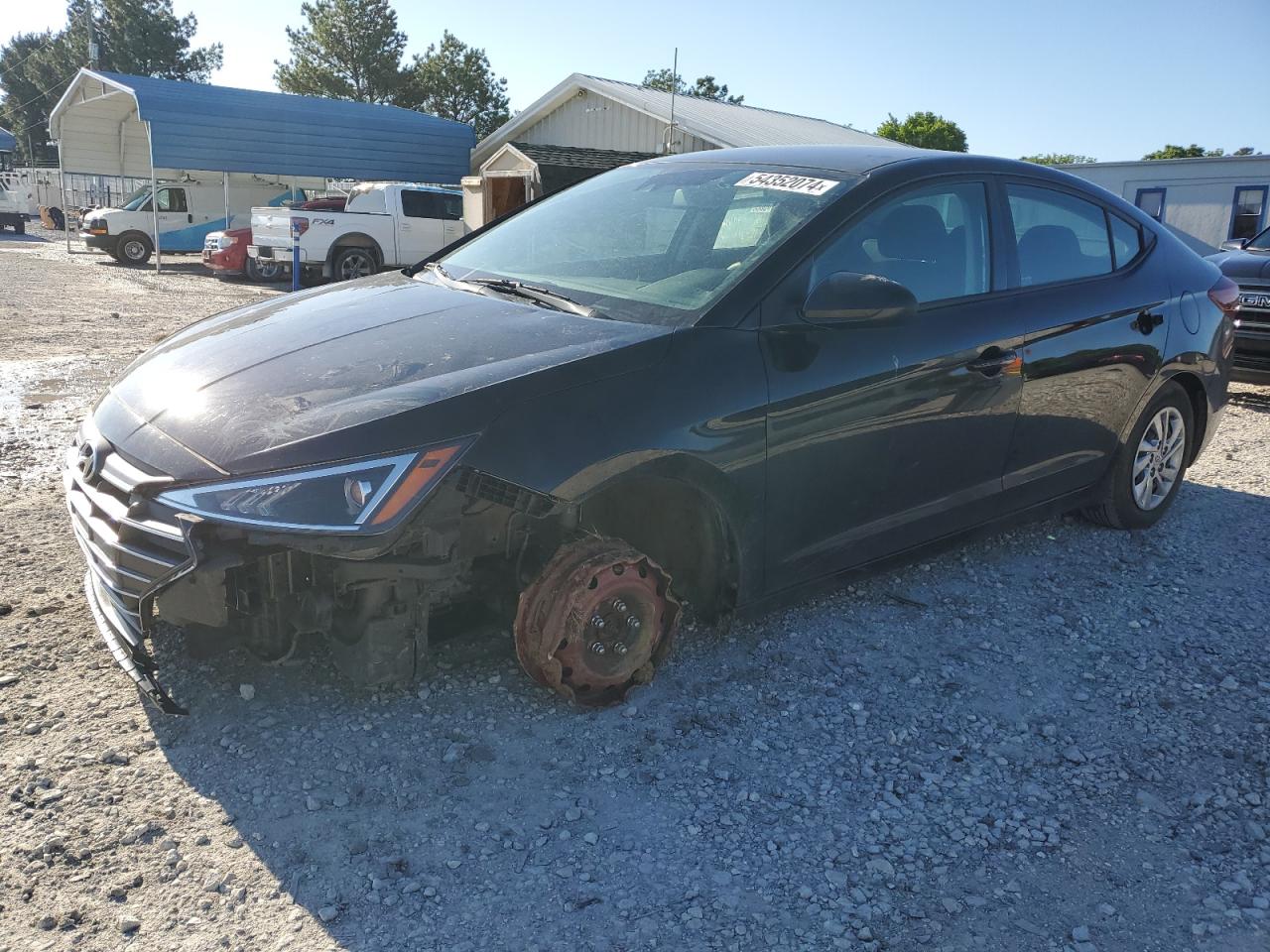 hyundai elantra 2020 kmhd74lf8lu986777