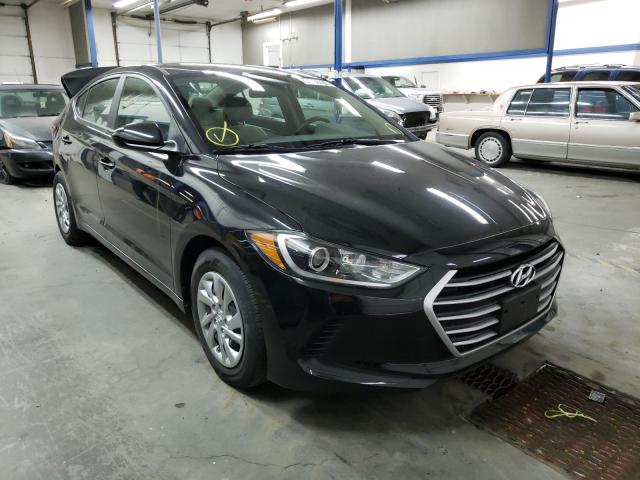 hyundai elantra se 2017 kmhd74lf9hu065191