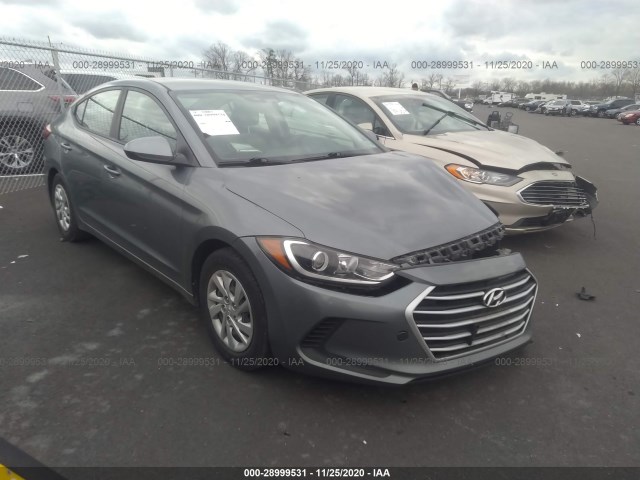 hyundai elantra 2017 kmhd74lf9hu071637