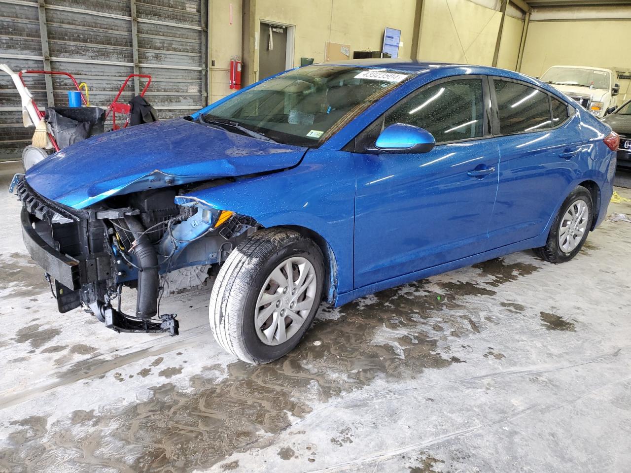 hyundai elantra 2017 kmhd74lf9hu073856