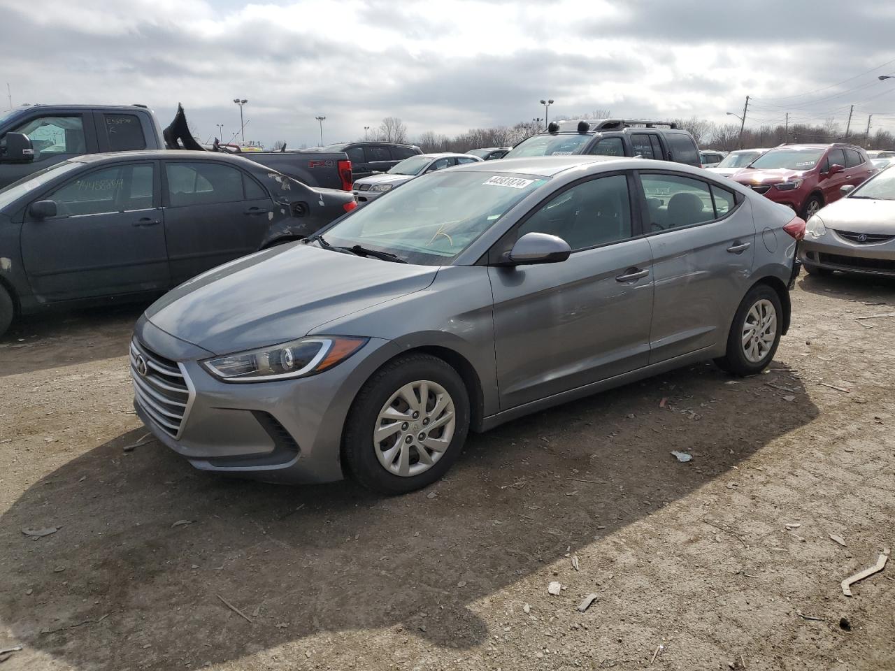 hyundai elantra 2017 kmhd74lf9hu077941