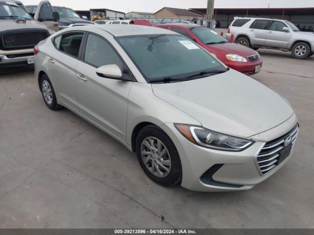 hyundai elantra 2017 kmhd74lf9hu079351