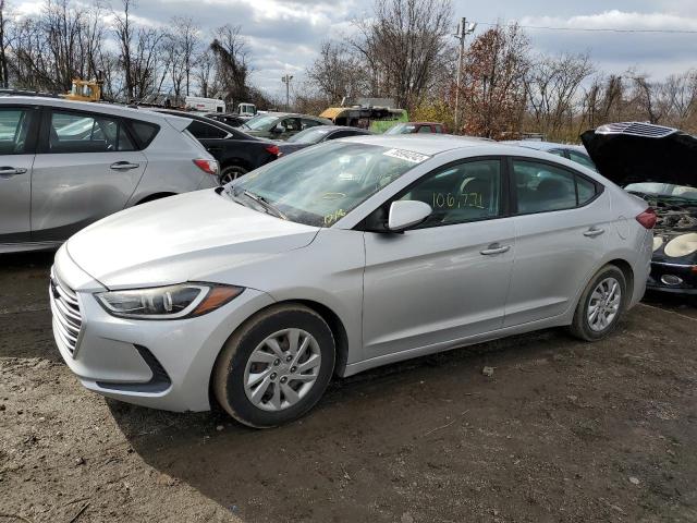 hyundai elantra se 2017 kmhd74lf9hu097431