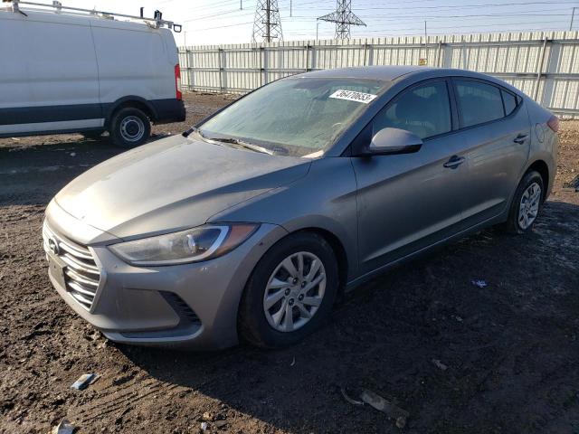 hyundai elantra se 2017 kmhd74lf9hu111439