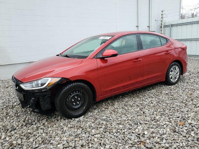 hyundai elantra 2017 kmhd74lf9hu118925