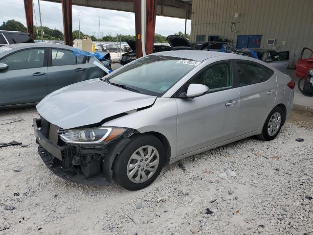 hyundai elantra 2017 kmhd74lf9hu153724