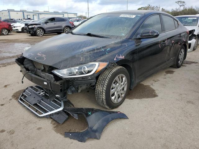 hyundai elantra se 2017 kmhd74lf9hu307378