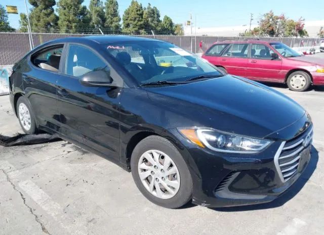 hyundai elantra 2017 kmhd74lf9hu329784