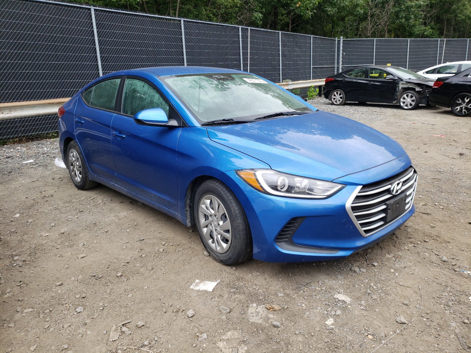 hyundai elantra se 2017 kmhd74lf9hu367449