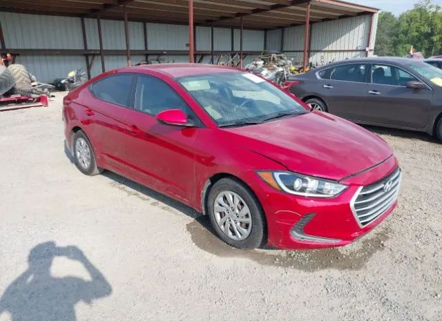 hyundai elantra 2017 kmhd74lf9hu370982