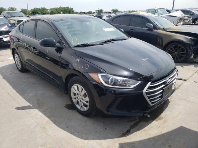 hyundai elantra se 2017 kmhd74lf9hu396756