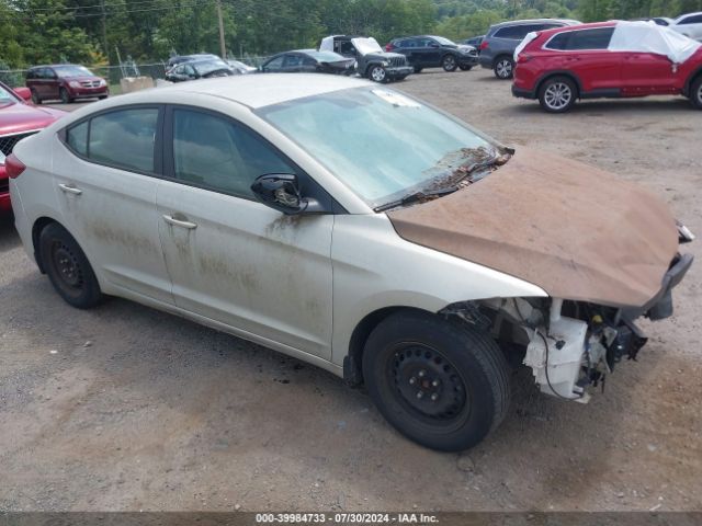 hyundai elantra 2017 kmhd74lf9hu405049