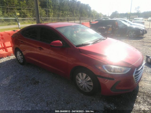 hyundai elantra 2017 kmhd74lf9hu408517