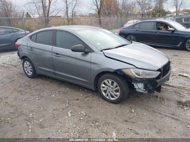 hyundai elantra 2017 kmhd74lf9hu422725