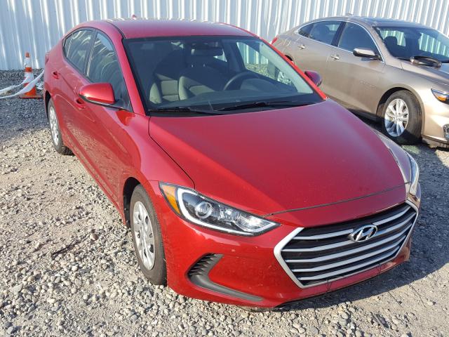 hyundai elantra se 2017 kmhd74lf9hu428833