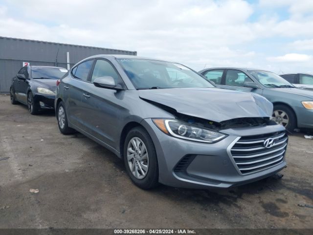 hyundai elantra 2018 kmhd74lf9ju449767