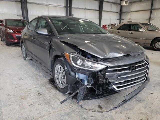 hyundai elantra se 2018 kmhd74lf9ju477584