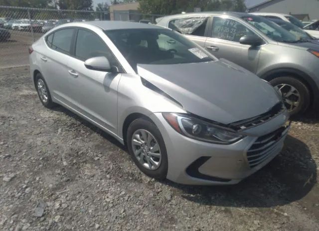 hyundai elantra 2018 kmhd74lf9ju523351