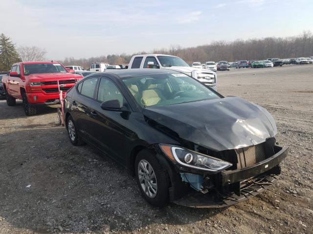 hyundai elantra se 2018 kmhd74lf9ju572033