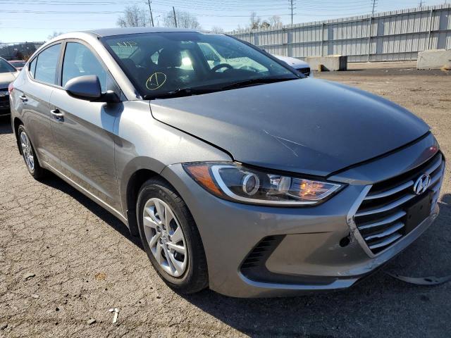 hyundai elantra se 2018 kmhd74lf9ju573053